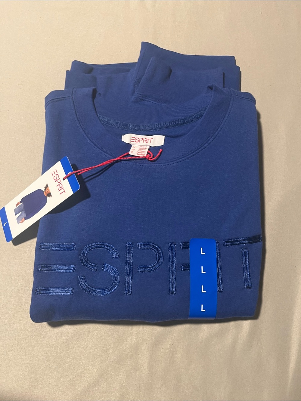 Esprit logo crewneck sweatshirt